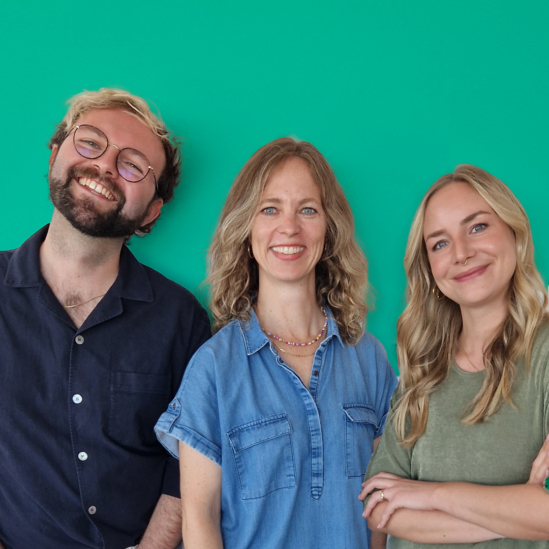 Philipp Koch, Julia Diehm und Eva Lickert
